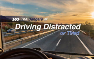 Dangers of driving tired