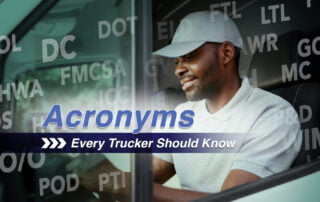 Acronyms Every Trucker Should Know