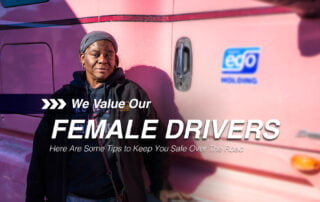 We Value Our Female Drivers