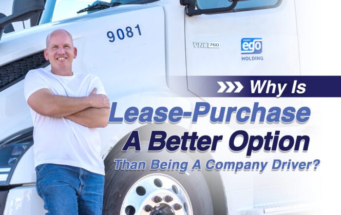 Why is Lease-Purchase a better option-than being a company driver