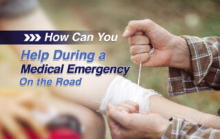 How can you help during-a-medical emergency on the road