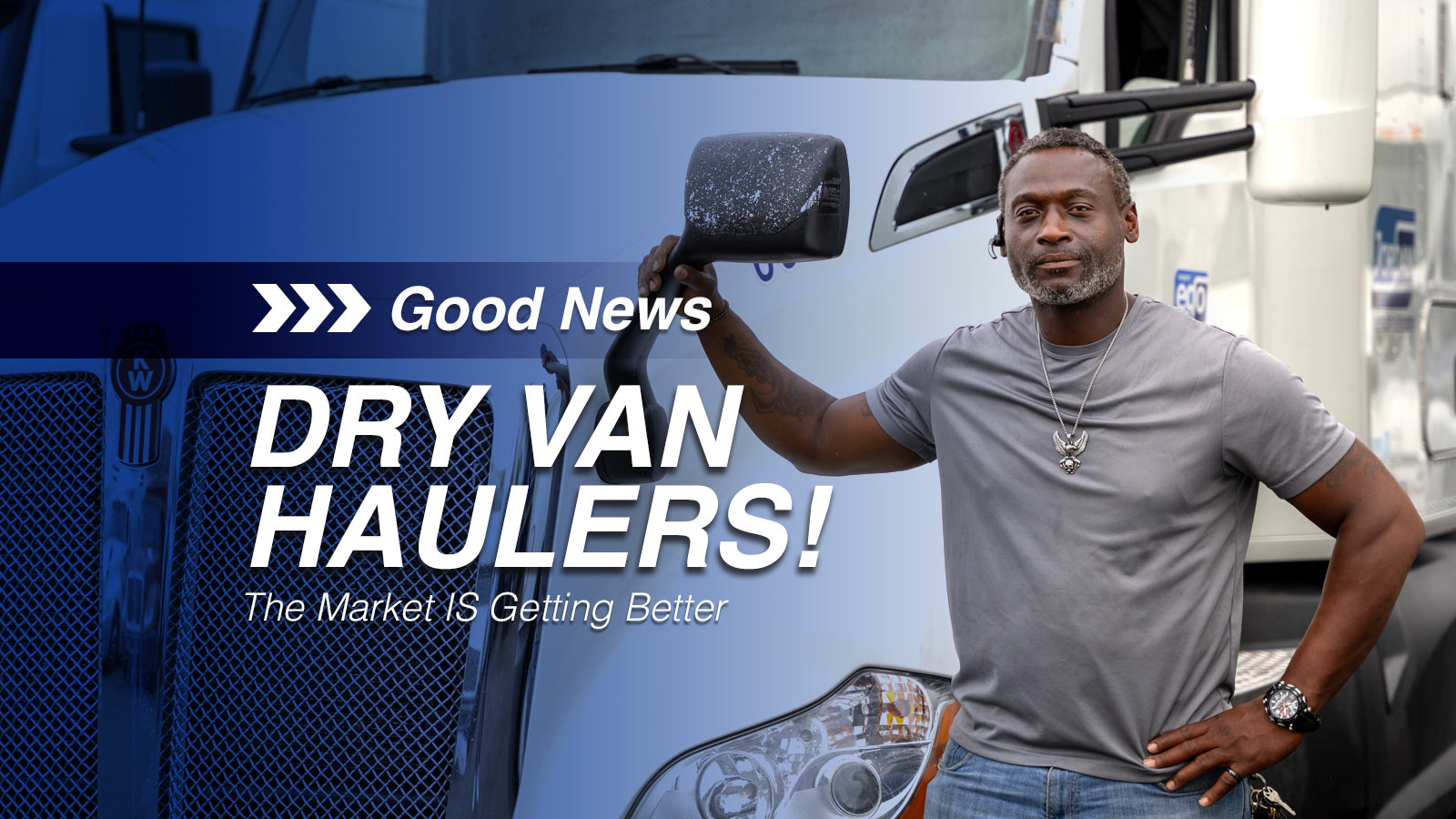 Good News Dry Van Haulers! The Market IS Getting Better