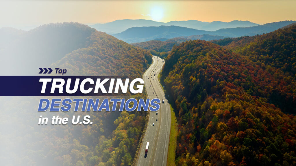 Top trucking destinations in the US