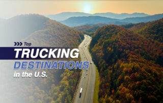Top trucking destinations in the US